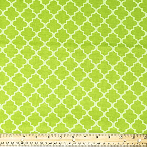 RTC Fabric, Cotton 44" Twist Grass Color Sewing Fabric by The Yard