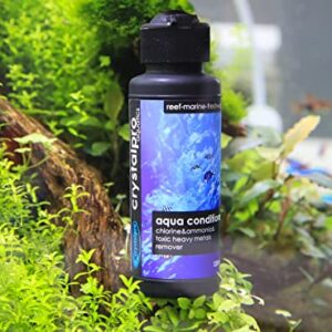 Crystalpro Aqua Conditioner 16.9 Oz - Treats 2650 Gallons Neutralizes Chlorine Ammonia In Tap Water - Additional Minerals To Reduce Stress - For All Aquariums Water Conditioner for Freshwater Aquarium