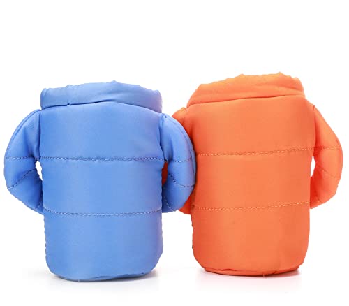 Beverage Jacket Can Cover Drink Insulated Coolers For 12oz 2Pcs Fun Gifts for Family and Fiends