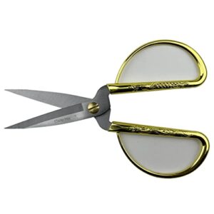 fengtaiyuan j08a1, stainless steel scissors, office, tailor cutting, golden scissors (j08a1)