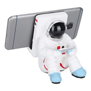 pssopp phone stand, cute mobile phone stand creative cell phone stand astronaut mobile phone holder resin tablets phone holder desk smartphone dock