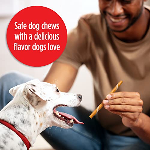 Milk-Bone Easy Peasy Chicken Cheesy Flavor Twists, Rawhide Free Dog Chews, Bag of 70