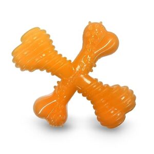 Nylabone Flexi Chew X-Bone Senior Dog Chew Toy Turket & Sweet Potato Small/Regular (1 Count)