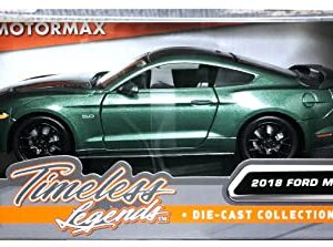 Motormax Toy 2018 GT 5.0 Green Metallic 1/24 Diecast Model Car by Motormax 79352