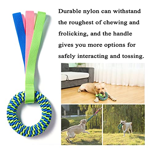 Dog Toys for Aggressive Chewers, Tug of War Dog Toy, Dog Teeth Cleaning Toy, Dog Rope Toys for Medium and Large Dogs