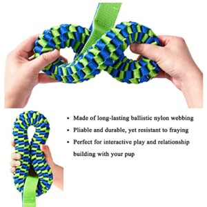 Dog Toys for Aggressive Chewers, Tug of War Dog Toy, Dog Teeth Cleaning Toy, Dog Rope Toys for Medium and Large Dogs