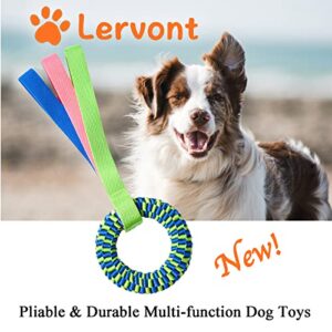 Dog Toys for Aggressive Chewers, Tug of War Dog Toy, Dog Teeth Cleaning Toy, Dog Rope Toys for Medium and Large Dogs