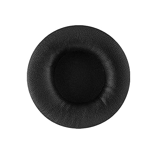 MDR-V55 Earpads Replacement Ear Pads Cushions Cover Repair Parts Compatible with Sony MDR-V55 V500DJ, Somic E95, MDR-7502 MDR-V500 Headphones (Black/Leather)