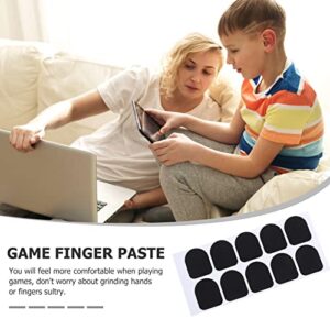 Hemobllo 50pcs Game Finger Stickers Sensitive Touch Screen Sticker bood Tape Mobile Game Controller Finger Covers Grip Tape Carbon Fiber Tape Sweat-Resistant Finger Sticker Non-Slip Handle