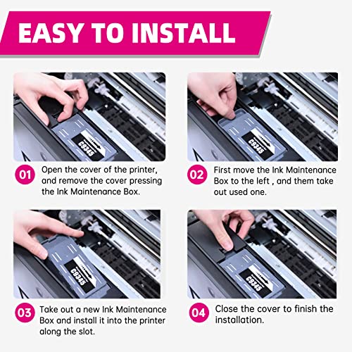 IN INTACTECH C9345 Ink Maintenance Box (C12C934591 / PXMB9) Work with ET-8550 ET-5850 ET-5880 ET-16650 ET-5800 ET-16600 WF-7840 WF-7820