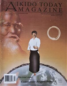 october/november 1995 aikido today magazine john stevens rick fields