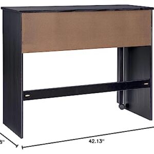 Linon Home Decor Products Black Extendable Console Linon Corinne Desk