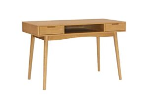 linon home decor products natural wood modern linon drake desk