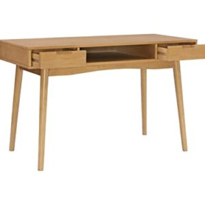 Linon Home Decor Products Natural Wood Modern Linon Drake Desk