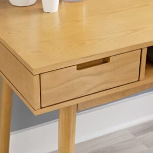 Linon Home Decor Products Natural Wood Modern Linon Drake Desk