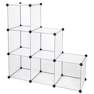 na cube storage organizer cube bookshelf closet organizer and storage items space-saving plastic storage unit white