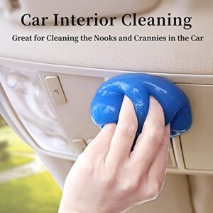 HoHoZBG Car Cleaning Gel, Car Detail Tool Cleaning Gel, Car Interior Putty Cleaner, Universal Keyboard Notebook Cleaning Gel Magic Cleaning Mud 200g Yellow