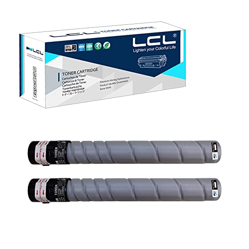 LCL Compatible Toner Cartridge Replacement for Konica Minolta TN321 TN-321 TN321K TN-321K A33K130 High Yield C224 C224e C284 C284e C364 C364e (2-Pack Black)