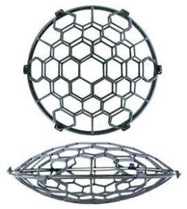 floral cage arranger for flowers l bouquet floral cage l pillow floral cage for centerpieces and vases l sell in set of 2 (8", pillow) (335-72-07)