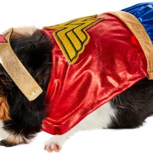 Rubie's DC Comics Wonder Woman Small Pet Costume, As Shown, Extra-Small