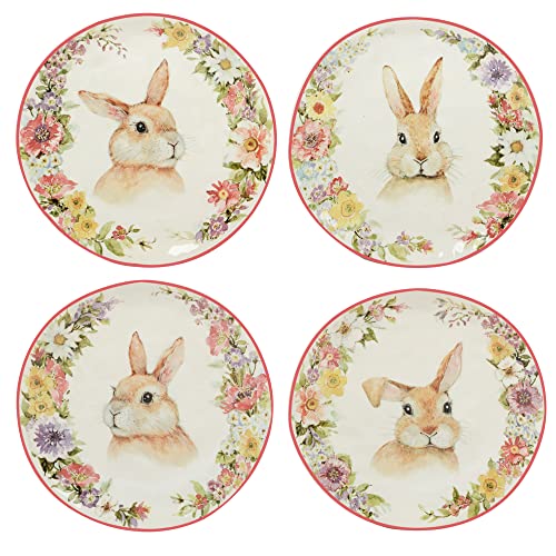 Certified International Easter Garden 16 pc Dinnerware Set, Service for 4, Multicolored