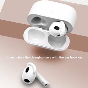 Ear Hook Cover Compatible with AirPods 3,Anti-Drop Accessories Compatible with AirPods 3rd Generation(White)