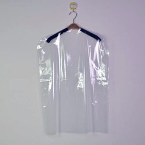 10pcs Clothes Suit Garment Dustproof Cover Transparent Plastic Storage Bag