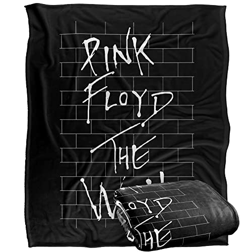 Pink Floyd Blanket, 50"x60", Roger Waters The Wall Cover, Silky Touch Super Soft Throw