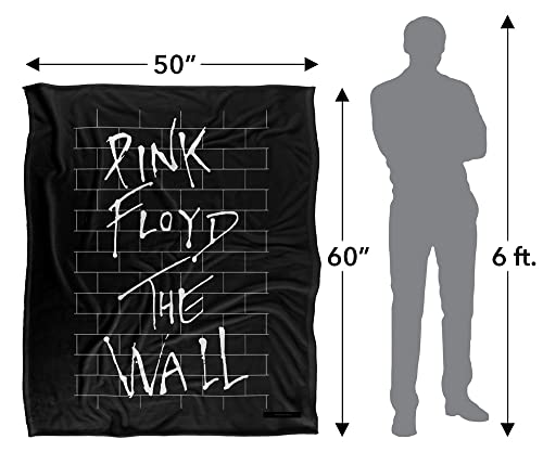 Pink Floyd Blanket, 50"x60", Roger Waters The Wall Cover, Silky Touch Super Soft Throw