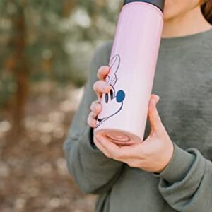 Simple Modern Disney Water Bottle with Straw Lid Vacuum Insulated Stainless Steel Metal Thermos | Gifts for Women Men Reusable Leak Proof Flask | Summit Collection | 22oz Minnie Mouse Dots