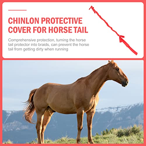 PartyKindom Tool Tools Braid Horse Tail Bag Professional Horse Tail Wrap Tail Cover for Horse Horse Braid Tail Cover Horse Tail Braid Bag Tail Braid Protector Tail Protector Horse Accessory Braid Pro