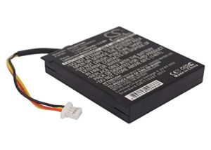 flujoy 600mah/3.7v replacement battery for headset g930 g930 gaming headset g930 f12440097 533-000018 l-ly11
