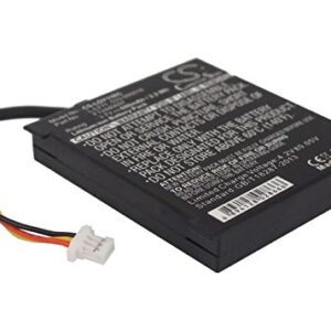 Flujoy 600mAh/3.7V Replacement Battery for Headset G930 G930 Gaming Headset G930 F12440097 533-000018 L-LY11