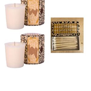 Tyler Candle Company Tyler High Maintenance Votive Candle (2 Pack w Matches)