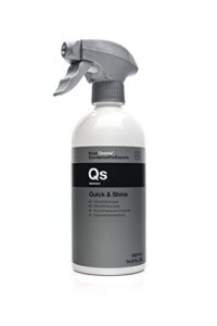 koch-chemie - quick & shine allround finish spray - cleans, maintains, and preserves all smooth and painted surfaces; ideal for quick finishing and showroom exhibition use (500 milliliters)