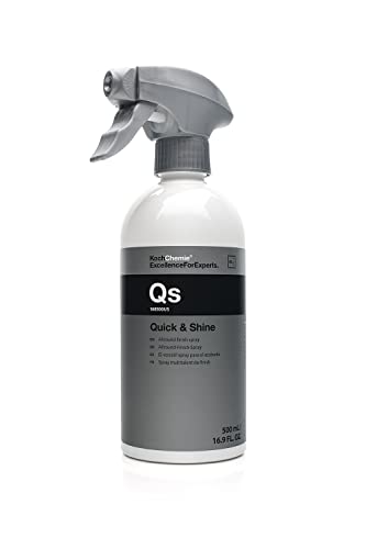 Koch-Chemie - Quick & Shine Allround Finish Spray - Cleans, Maintains, and Preserves All Smooth and Painted Surfaces; Ideal for Quick Finishing and Showroom Exhibition Use (500 milliliters)