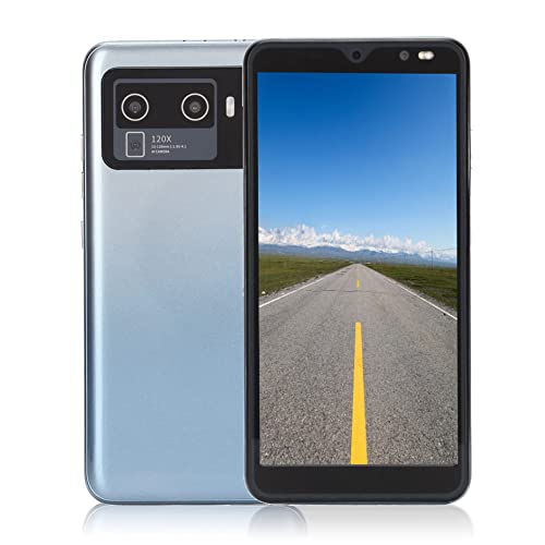 PUSOKEI 5.45 Inch HD Smartphone, Full Fit Curved Screen Cell Phones, Dual SIM Dual Standby, MTK6572 Dual Core CPU, with Built in 1500mah Lithium Battery(Grey)