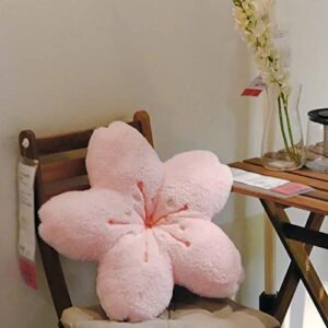 Tuelaly Cherry Blossom Pillow Kawaii Room Decor Japanese Kawaii Stuff Aesthetic Plush Pillows Decorative for Girls Bed Sofa Car