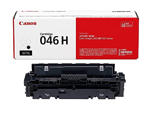 Canon 046 High Yield Black Toner Cartridge (2 Pack) for Color imageCLASS MF731Cdw in Retail Packaging