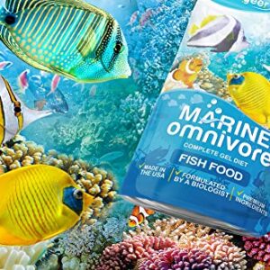 Gargeer 3oz Marine Fish Food for Advanced Breeders. Complete Saltwater Fish Gel Diet. Proudly Made in The USA, Using Premium Ingredients, Ocean Reef Nutrition, Fortified Gourmet Formula. Enjoy...