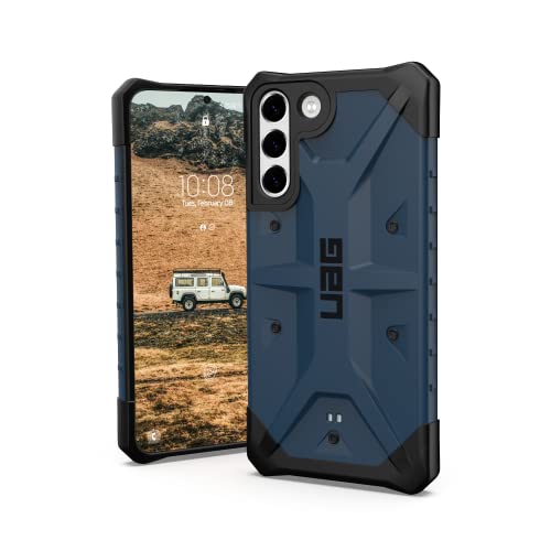 URBAN ARMOR GEAR UAG Designed for Samsung Galaxy S22 Plus Case Blue Mallard Rugged Lightweight Slim Shockproof Pathfinder Protective Cover, [6.6 inch Screen]