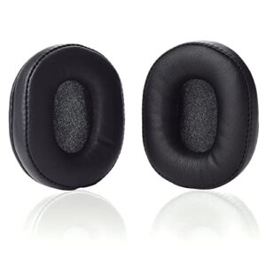 replacement ear cusions earpads compatible with audio-technica ath-sr5 sr5bt on-ear headphones (ath-sr5 black)