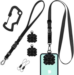 phone lanyard strap, smartphone safety tether tab system for camera & phone iphone case anchor, smartphone safety tether system-android mobile phone safety tether tab system