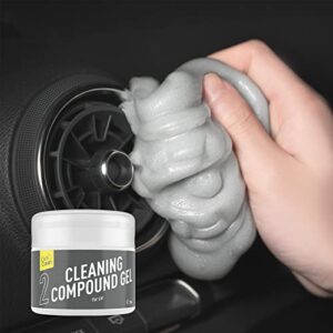 click clean cleaning gel for car, 7oz car detailing tools, car cleaning putty gel, car interior cleaner universal dust cleaner for keyboard, laptop, car air vents