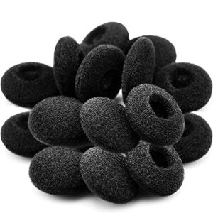 40 pack foam earbud earpad.18cm ear bud pad replacement sponge covers for for earphones.ear pad cushions for transcription headsets