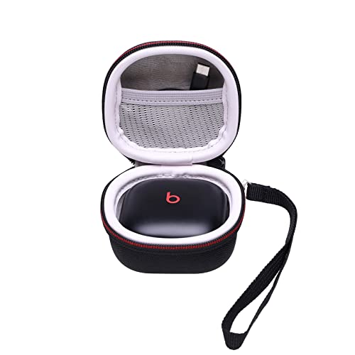 LTGEM EVA Hard Case for Beats Fit Pro/Beats Fit Pro x, Detachable Hand Strap and Built-in Mesh Pocket- Travel Protective Carrying Storage Bag