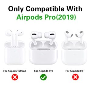 2 Pack Gkv for Airpods Pro 2019/Pro 2 Gen 2022 Case for Airpod Cover Funny Fun Kawaii Cute 3D Cool Cartoon Girly Air Pods Pro Silicone Cases for Girls Teen Boys Kids Couple (Blue&Pepper Drink)