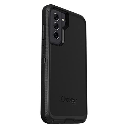 OtterBox Defender Case for Galaxy S21 FE 5G, Shockproof, Drop Proof, Ultra-Rugged, Protective Case, 4X Tested to Military Standard, Black