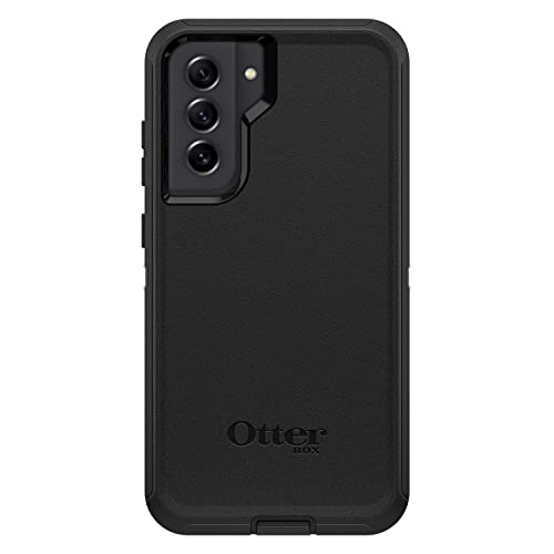 OtterBox Defender Case for Galaxy S21 FE 5G, Shockproof, Drop Proof, Ultra-Rugged, Protective Case, 4X Tested to Military Standard, Black