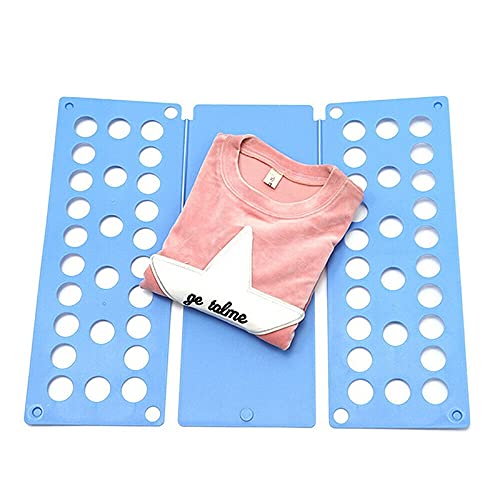 WJCCY Clothes Folder Board Adult Kids T-Shirt Sweater Jacket Folding Flip Laundry Quick Organizer Easy Storage Home or Travel Use